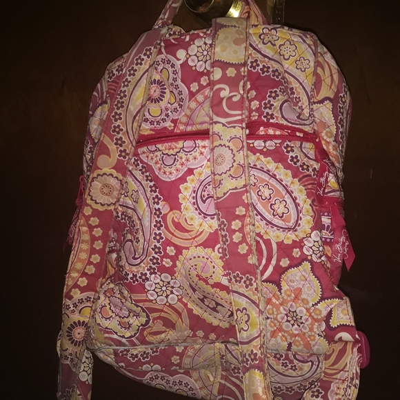 RARE VERA BRADLEY BACKPACK - Picture 2 of 4